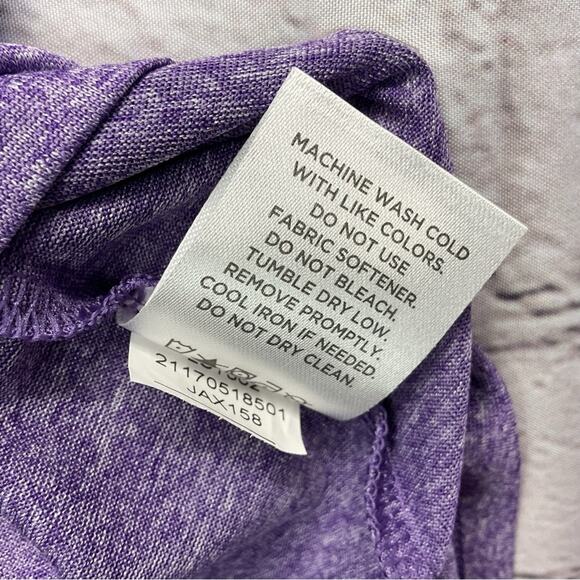 Sport-Tek Graphic Inspirational T-Shirt Women's Size 3XL Purple/Gray Pullover - Picture 5 of 6